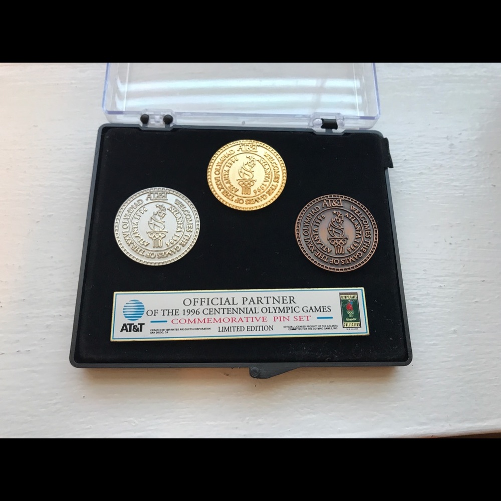 Limited Edition Olympic 1996 Pin Set